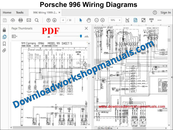 Porsche 996 Wiring Diagrams