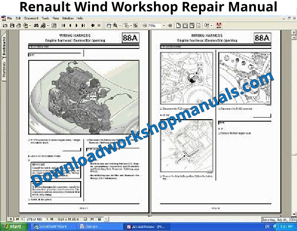 Renault Wind Workshop Repair Manual