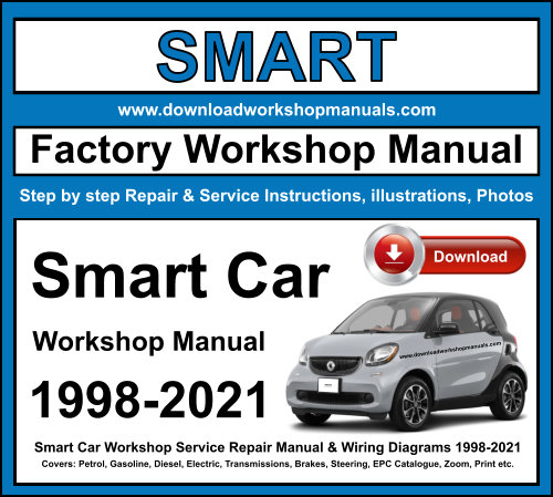 Smart Car Workshop Repair Manual Download 1998-2021