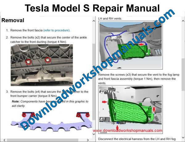 Tesla Model S Repair Manual