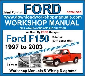 Ford F-150 1997 to 2003 Workshop Repair Manual pdf