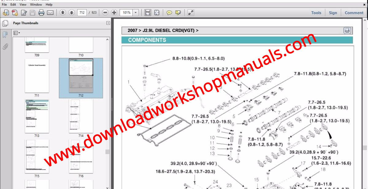 kia workshop manual download 3